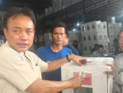 KPU Torut Distribusikan Logistik Awal di Kecamatan Terjauh