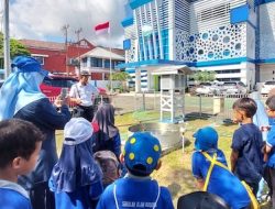 Belajar Cuaca-Musim, SD Sekolah Alam Bosowa Kunjungi BMKG Makassar
