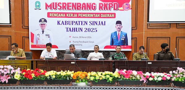 Musrembang Pemkab Sinjai, Pj Bupati Harap RKPD 2025 Lebih Baik