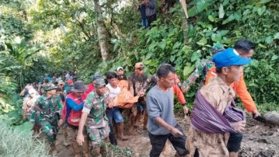 1 Korban Longsor di Toraja Utara Berhasil Ditemukan