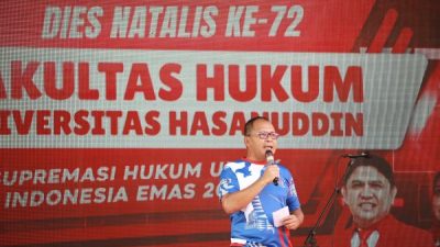 Dies Natalis Fakultas Hukum Unhas, Danny Pomanto Ajak Alumni Majukan Pemerintahan