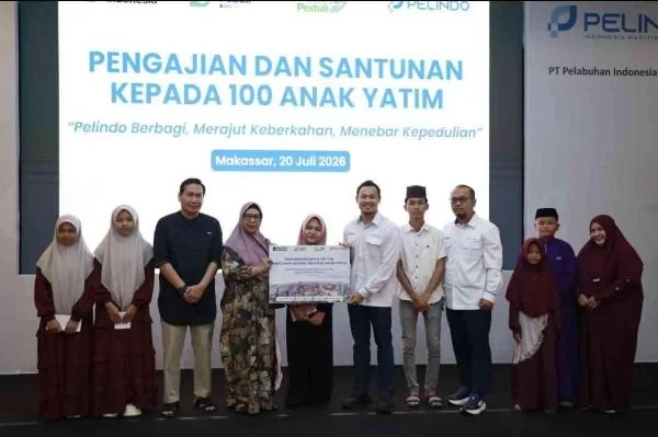 Pengajian dan santunan anak yatim oleh Pelindo Regional 4 (Dok: Ist)