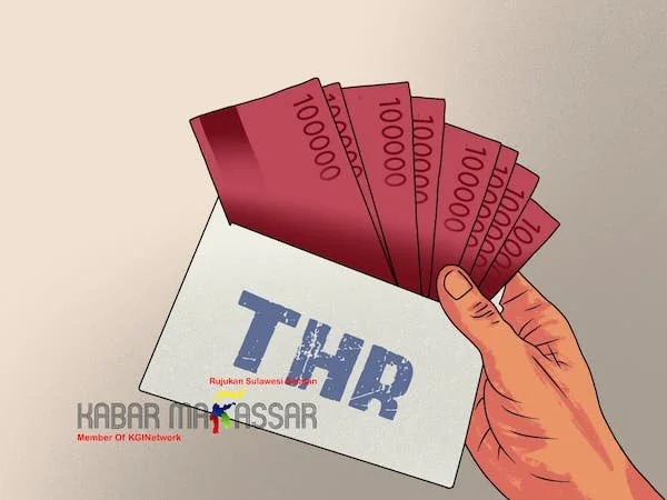 Ilustrasi THR (Dok: KabarMakassar)