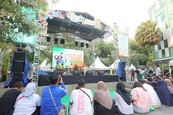 Wali Kota Makassar, Munafri Arifuddin, saat Menghadiri Kalla Youth Fest 2025 (Dok: Ist).