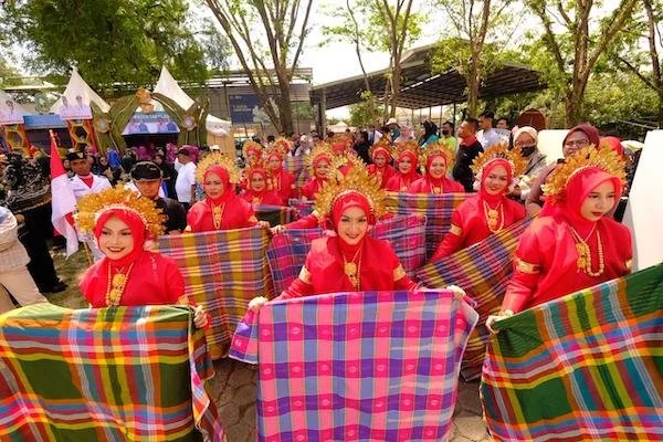 Rombongan Parade Kabupaten Gowa di Jambore Bone, (Dok: Ist).