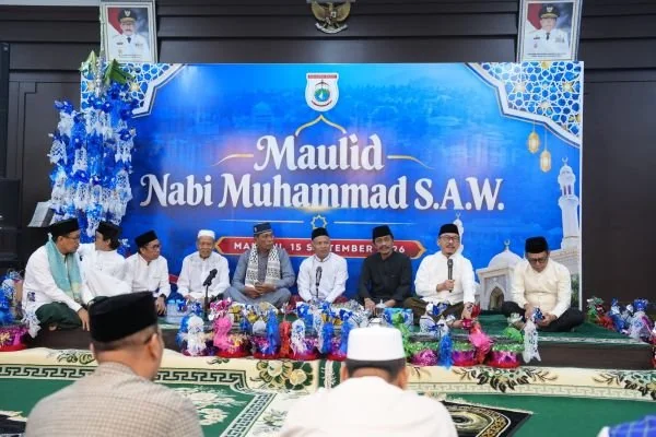 Peringatan Maulid Nabi di Rumah Jabatan Gubernur Sulbar (Dok: Ist)