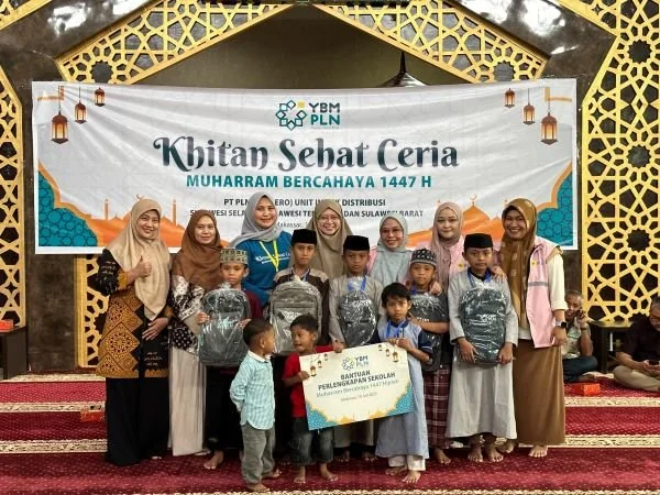 PLN Gelar Khitan Sehat Ceria di Bulan Muharram (Dok : Ist).