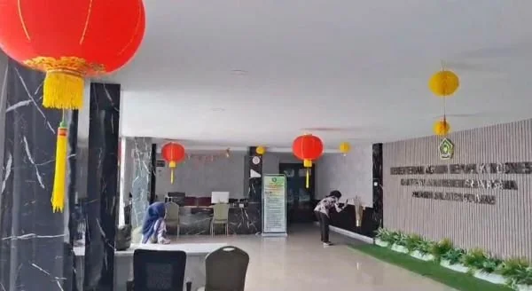 Suasana Kantor Kemenag Sulsel (Dok : Ist).