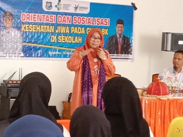 Dinas Kesehatan menggelar orientasi dan sosialisasi intensif bagi para guru Bimbingan dan Konseling (BK)