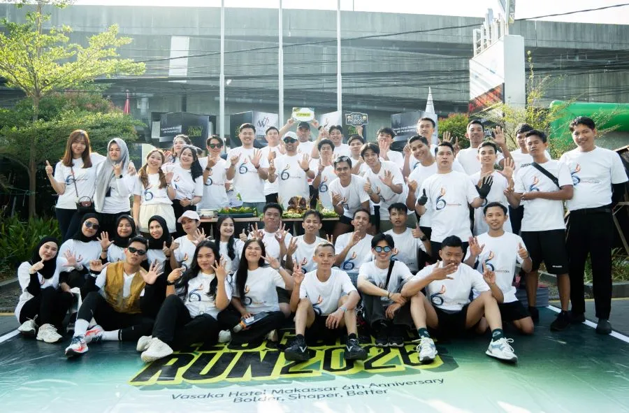 Vasaka Hotel Makassar gelar Plogging Run 2026 (Dok: Ist)