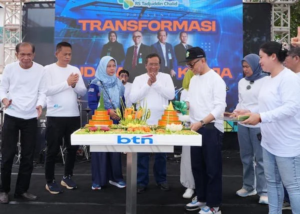 Pj Gubernur Sulsel, Prof Fadjry Djufry pada HUT ke-42 RSUP Dr Tadjuddin Chalid (Dok: Ist)