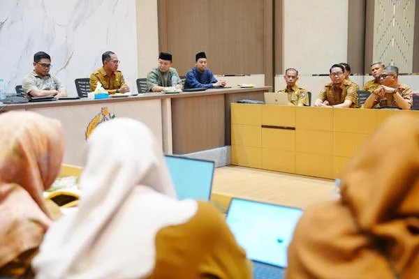 BPSDM bersama OPD Pemprov Sulsel matangkan persiapan pekan leadership spiritual ASN Ber-AKHLAK (Dok: Ist)
