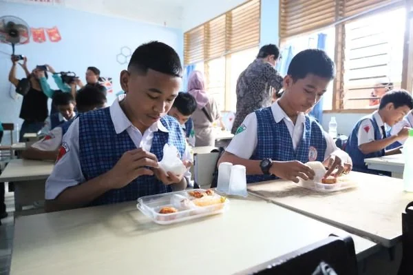 Program MBG. (Dok: KabarMakassar)