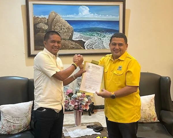 Penyerahan Rekomendasi ke Munafri Arifuddin untuk Maju di DPP I Golkar Sulsel, (Dok: Ist).