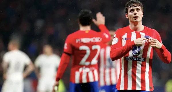 Selebrasi di laga Atletico vs Real Madrid. (FOTO: twitter.com/Atleti)