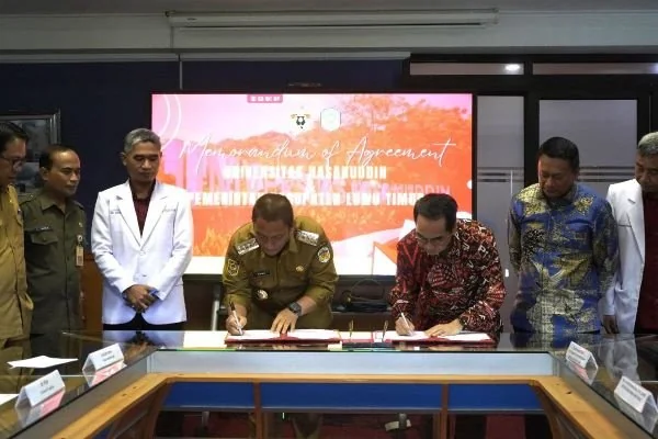Unhas dan Lutim Kerja Sama SDM (Dok : Ist).