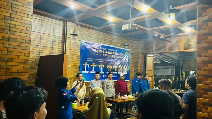 PKC PMII Sulsel dan PC PMII Bulukumba juga menggelar dialog lingkungan (Dok: Ist)