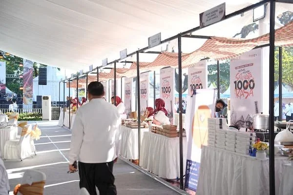 151 UMKM Kuliner Makassar di Festival Kuliner Satu Kota 1000 Rasa (Dok: Ist).