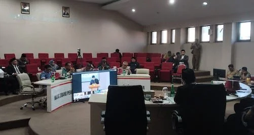 Suasana Paripurna DPRD Kota Makassar Penyampaian Laporan Hasil Reses Persidangan Ketiga Tahun Sidang 2025-2026 (Dok: Ist).