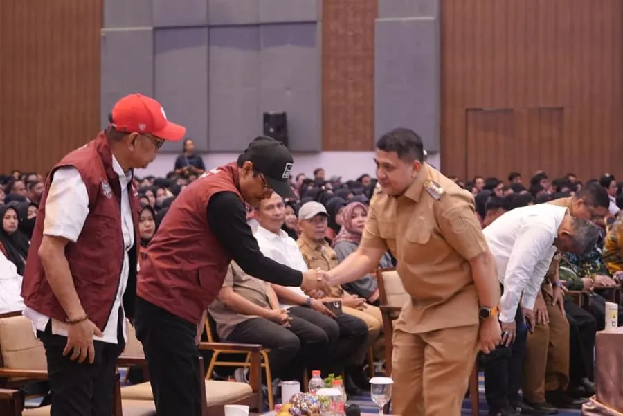Wali Kota Makassar, Munafri Arifuddin dan Menteri Sosial Republik Indonesia, Saifullah Yusuf atau Gus Ipul (Dok: Ist)