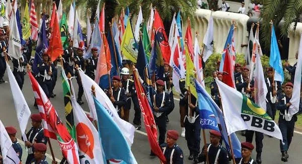 Pemohon Advokat Imran Mahfudi saat Sidang Pemeriksaan Pendahuluan Perkara Nomor 194/PUU-XXIII/2025 Pengujian Materiil Undang-Undang Nomor 2 Tahun 2008 (Dok: Ist).