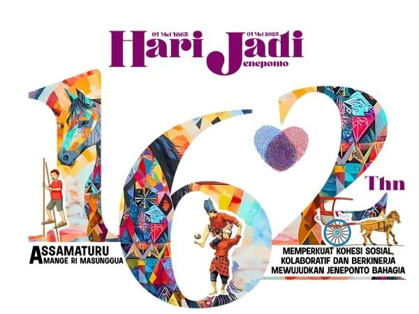 Logo HUT 162 Jeneponto (Dok : Ist).