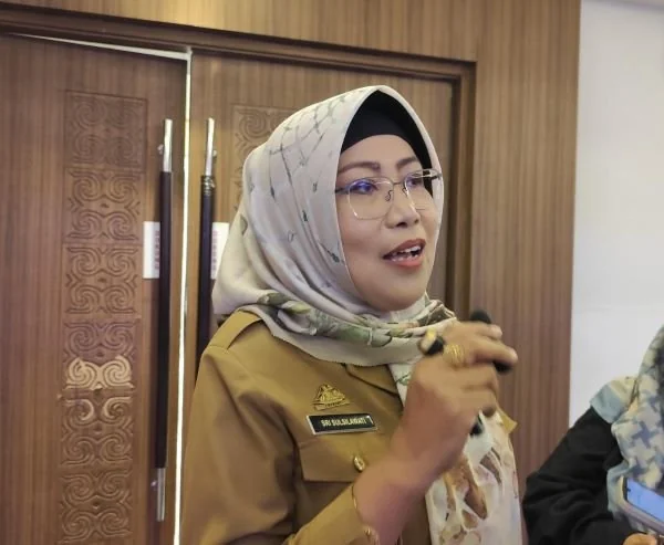 Kepala Dinas Pertanahan Kota Makassar, Sri Sulsilawati (Dok : Hanifah KabarMakassar).