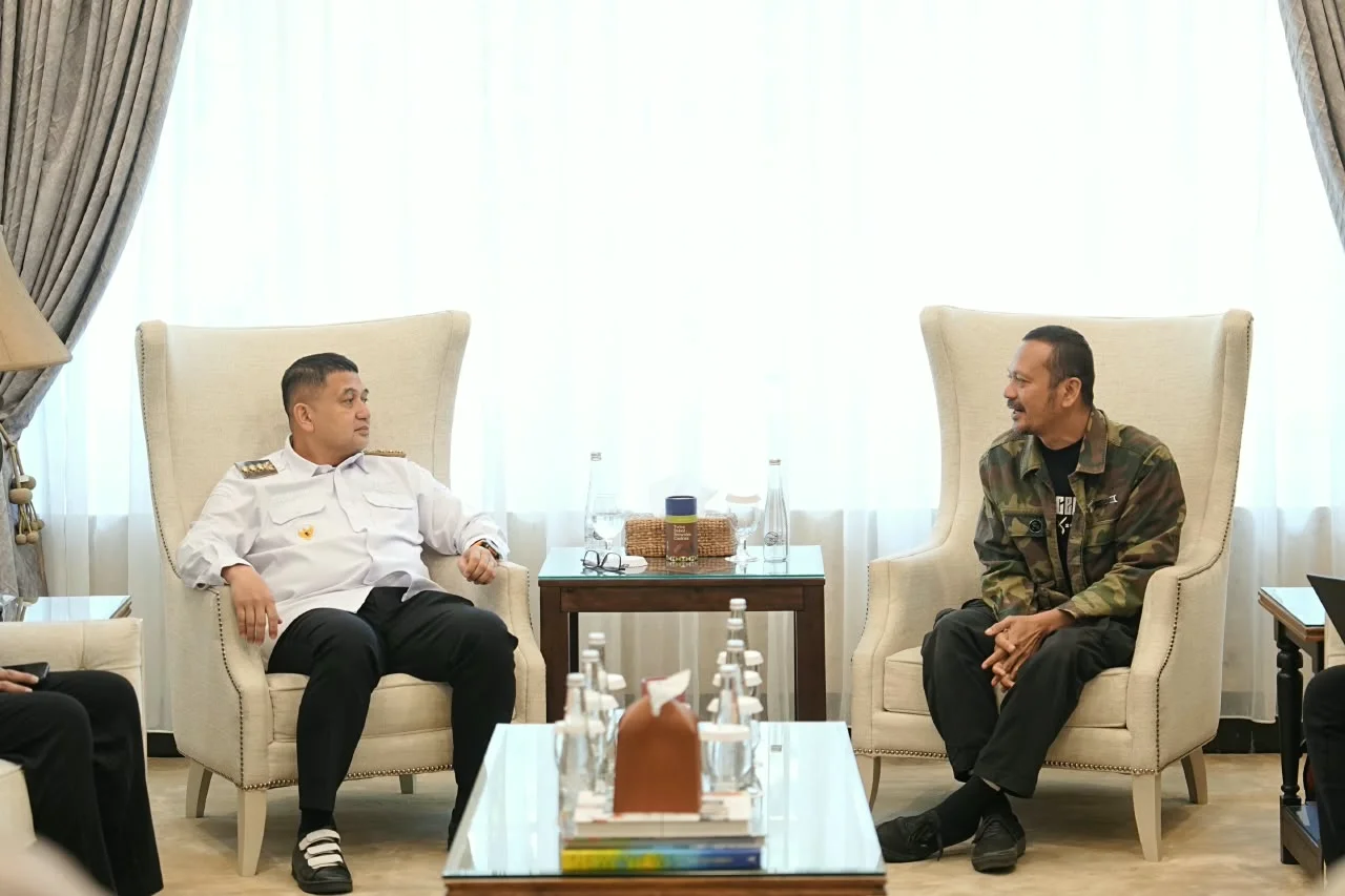 Rapat Koordinasi antara Wali Kota Makassar Munafri Arifuddin dan Panitia Konferensi Musik Indonesia (Dok: Ist)