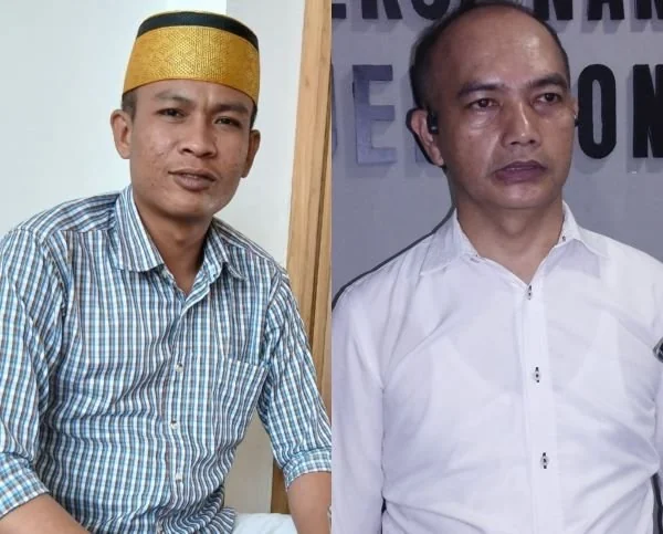 Ketua Umum Pengurus Besar Dewan Pergerakan Revolusi  Demokratik (PB DPRD), Jatong Jalarambang dan Kasat Narkoba Polres Jeneponto. (Dok: Ist)
