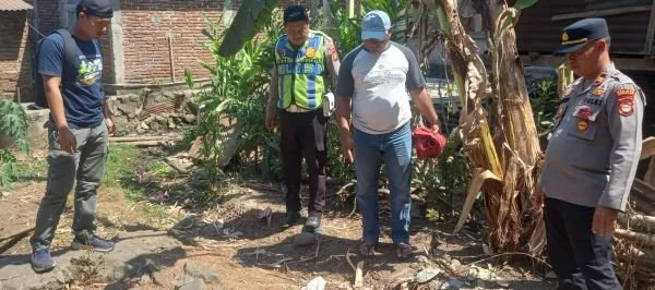 Suasana lokasi kejadian pertikaian dua saudara kandung di Takalar yang berujung maut (Dok: Ist)