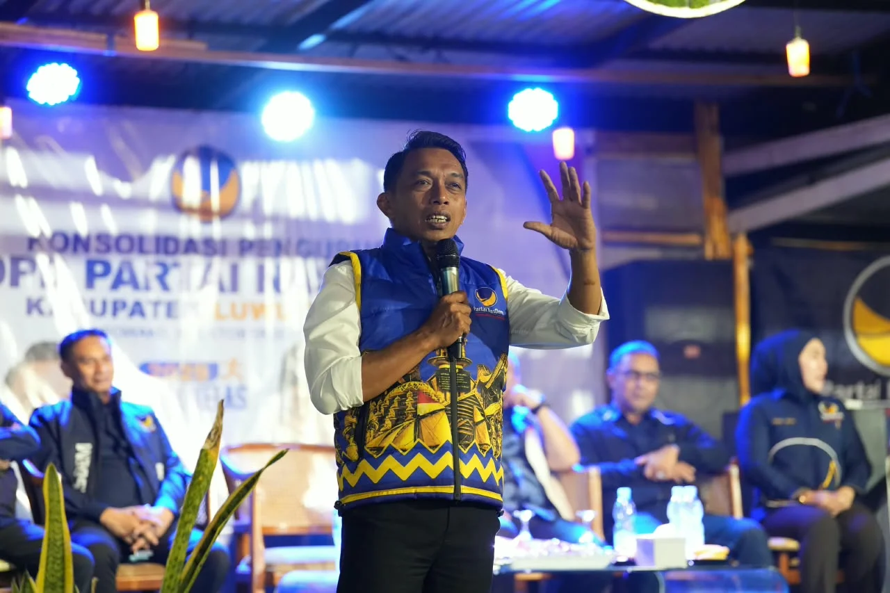 Ketua DPW NasDem Sulsel, Syaharuddin Alrif (Dok: Ist).