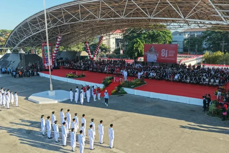 Paskibra Kota Makassar (Dok: Ist)