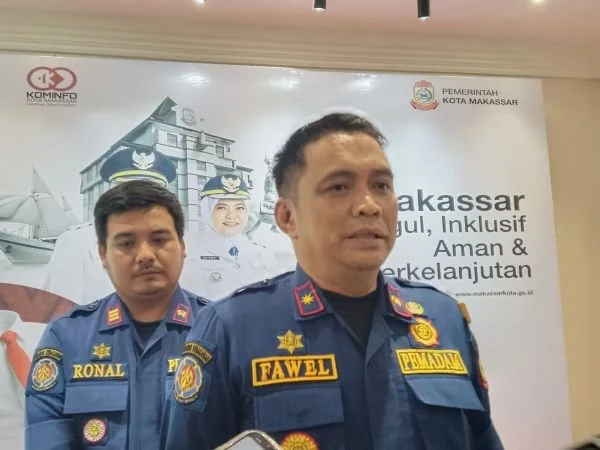 Kepala Dinas Damkarmat Makassar, Fadli Wellang (Dok: Sinta KabarMakassar).