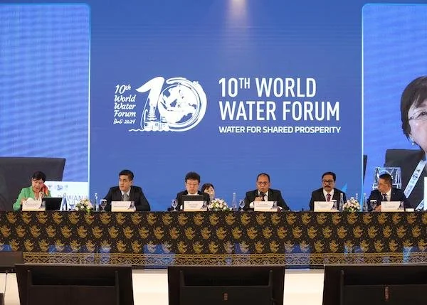 Wali Kota Makassar, Moh Ramdhan Pomanto, menjadi narasumber dan penanggap di 10th World Water Forum (WWF) 2024 di Hotel BNDCC, Nusa Dua, Bali, Rabu (22/05).