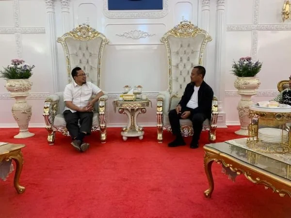 Pertemuan Gubenur Sulawesi Selatan dengan Pengurus Wilayah (DPW) Partai Keadilan Sejahtera (PKS) Sulsel, (Dok: Ist).