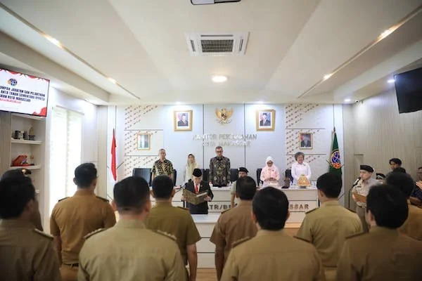 Agenda Pengangkatan Sumpah Jabatan dan Pelantikan PPATS Berkedudukan, (Dok: Ist)