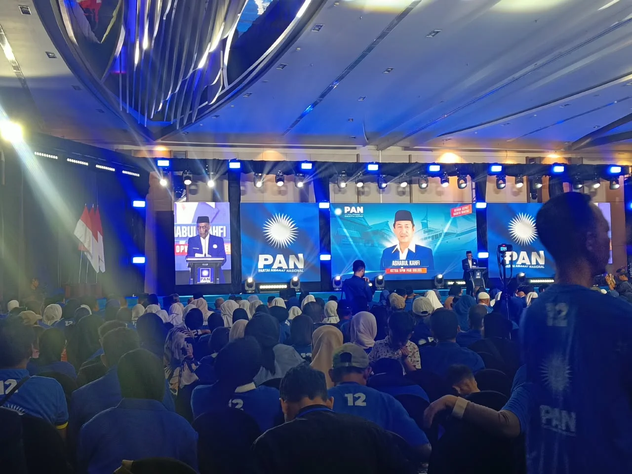 Ketua Dewan Pimpinan Wilayah (DPW) Partai Amanah Nasional (PAN) Sulawesi Selatan (Sulsel) Ashabul Kahfi (Dok: Sinta KabarMakassar).