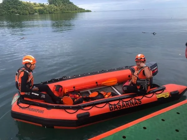 Pencarian Orang Hilang di sungai palapi, Kecamatan Kalukku, Kabupaten Mamuju.