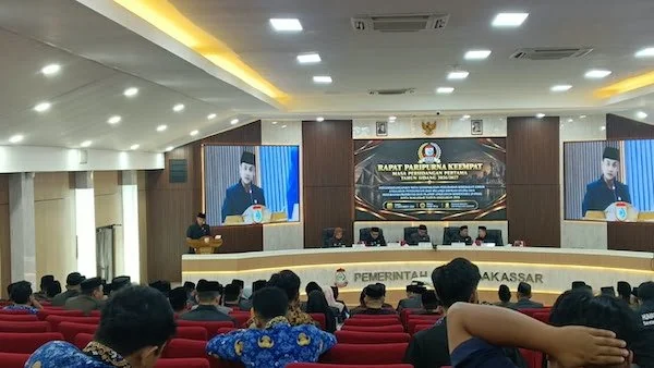 Rapat Paripurna Kesepakatan KUP-PPAS Perubahan 2026 (Dok: Sinta KabaMakassar).