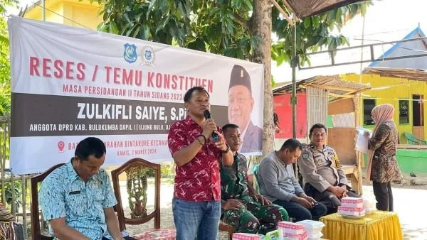 Anggota DPRD Dapil 1, Zulkifli Saiye.