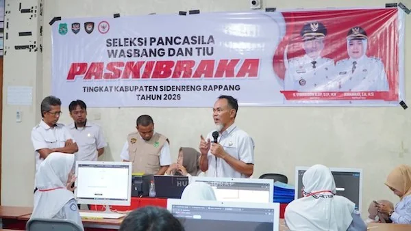 Suasana Seleksi Paskibraka Sidrap 2026 (Dok: Ist).