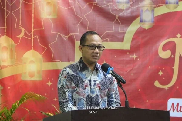 Wakil Rektor Bidang Akademik dan Kemahasiswaan, Prof drg Muhammad Ruslin