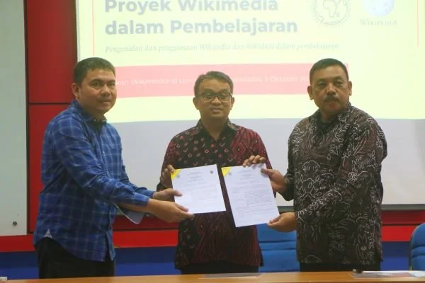 Wikimedia hadir di Universitas Hasanuddin dalam Kuliah Umum (Dok : Ist).