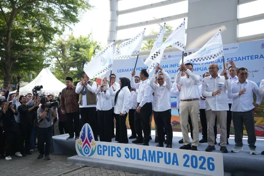 Wali Kota Makassar Munafri Arifuddin saat Peluncuran GPIPS Wilayah Sulawesi, Maluku, dan Papua (Sulampua) 2026 (Dok: Ist)