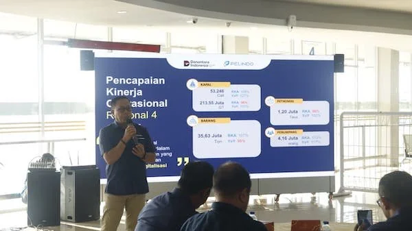 Pelindo Regional 4 torehkan kinerja positif Semester I 2025 (Dok: Ist)