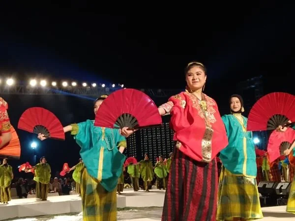 Penari di event F8 Kota Makassar, (Dok:  Sinta KabarMakassar).