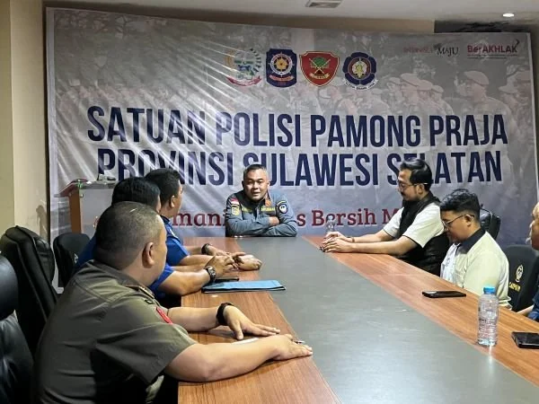Satpol PP Sulsel fasilitasi kolaborasi Damkar Makassar dan Damkar Maros (dok. Ist)