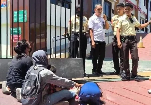 Aksi di PN Sungguminasa (Dok: Ist)