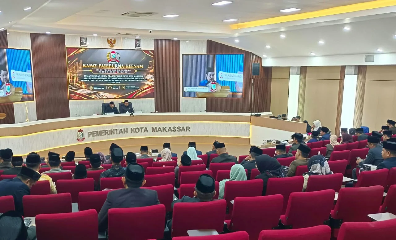 Suasana Rapat Paripurna (Dok: KabarMakassar).
