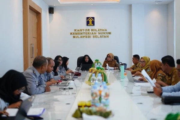 Kanwil Kemenkum Sulsel Harmonisasi Rancangan Produk Hukum Daerah Bulukumba